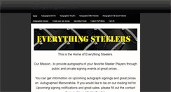 Desktop Screenshot of everythingsteelers.com